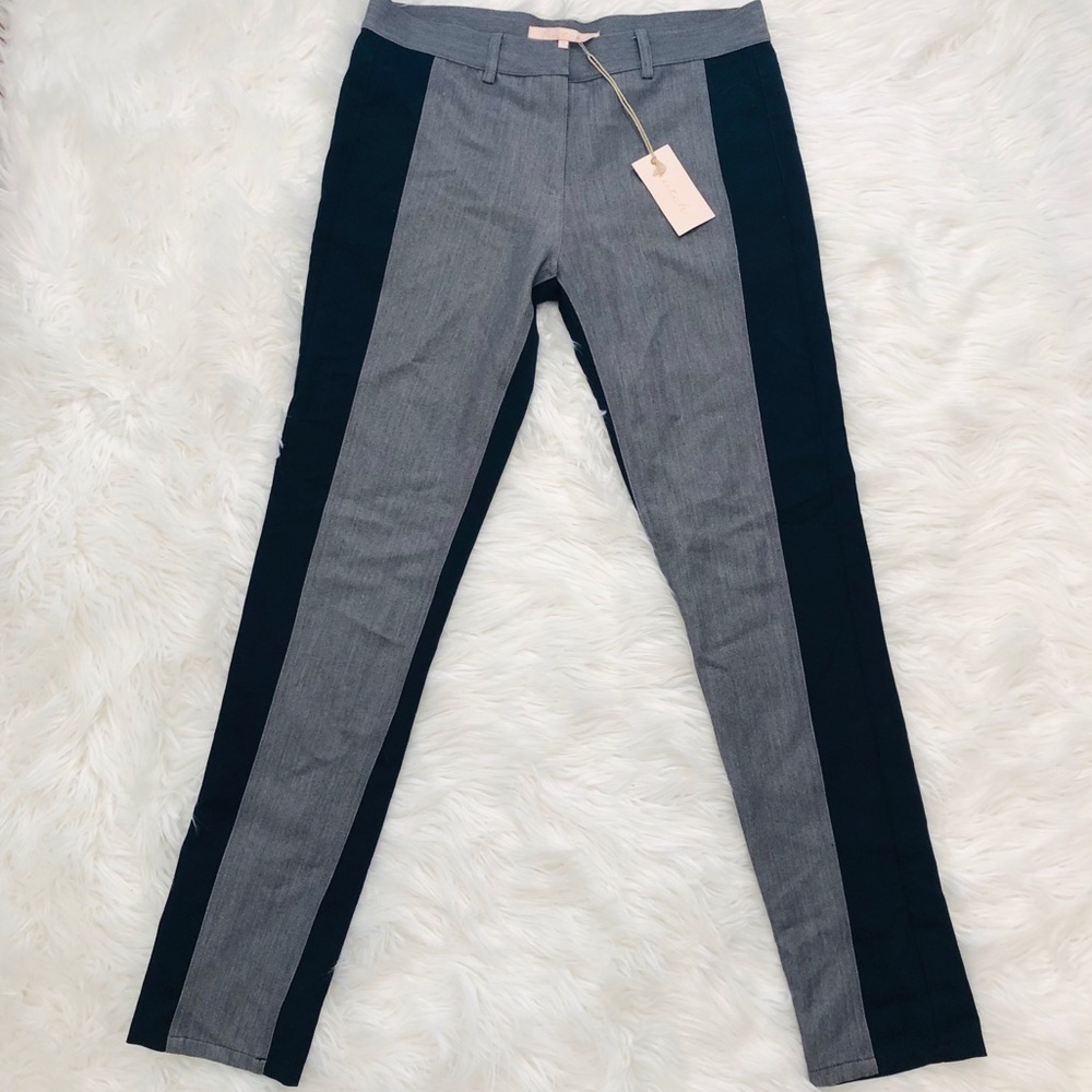 NWT: Anthropologie:Hutch Color Block Skinny Pants